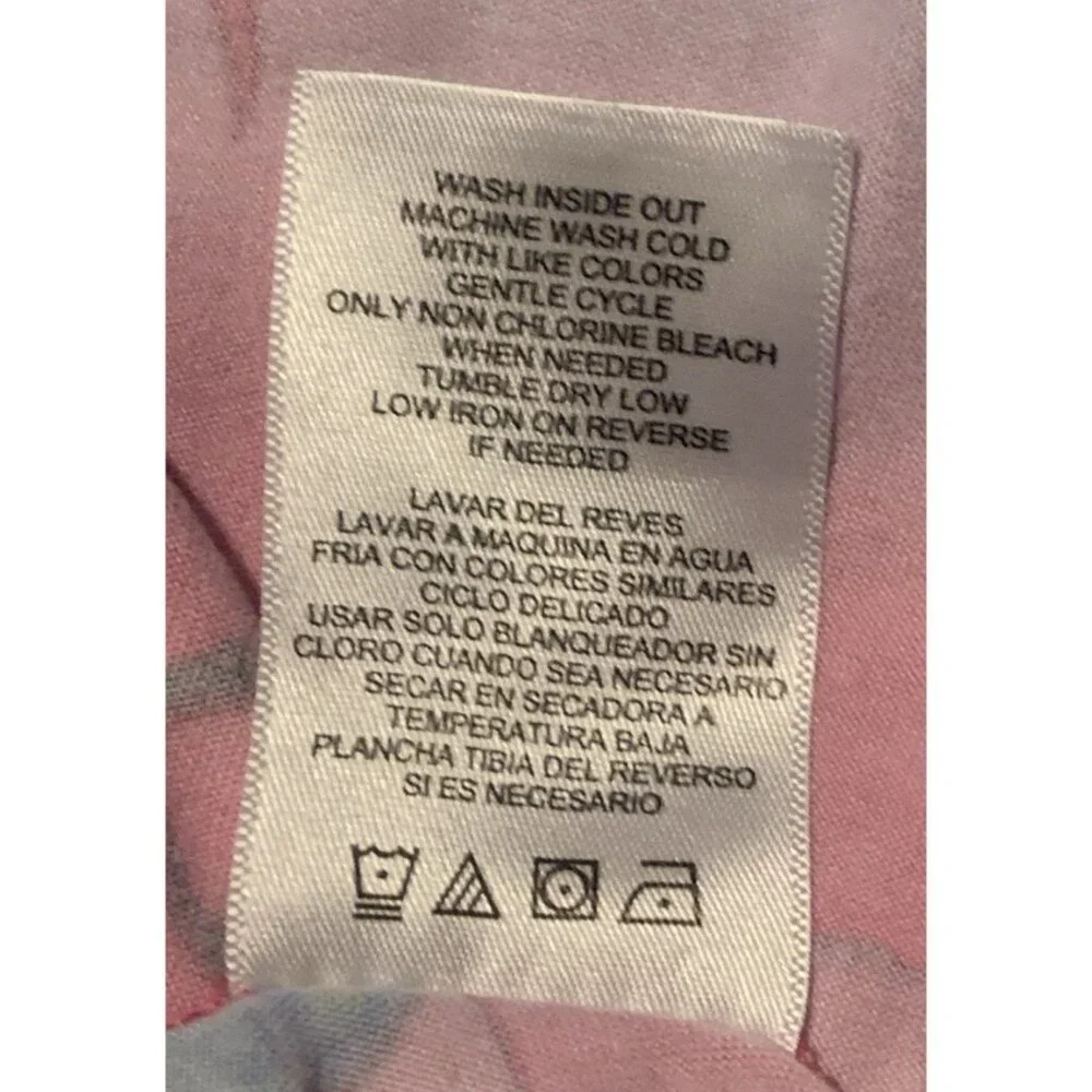 Trolls World Tour Girls Dress Size S/CH 6-6X Pink Short Sleeve